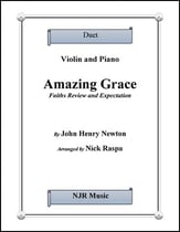 Amazing Grace - Duet - Violin & Piano P.O.D. cover